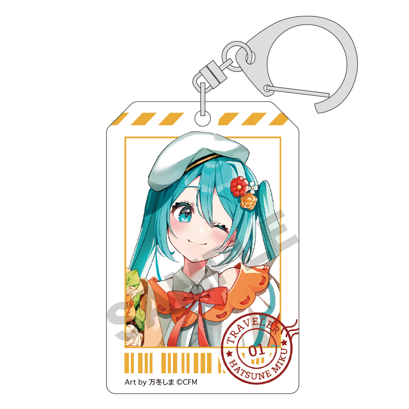 (PO) Hatsune Miku Trading Acrylic Key Chain Bon Voyage [BOX] Image_6