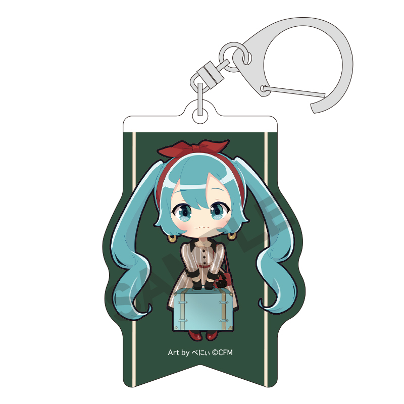 (PO) Hatsune Miku Trading Acrylic Key Chain Bon Voyage [BOX] Image_7