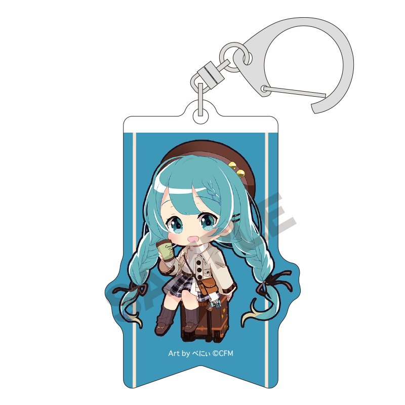 (PO) Hatsune Miku Trading Acrylic Key Chain Bon Voyage [BOX] Image_10