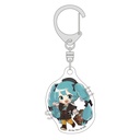 (PO) Hatsune Miku Mini Acrylic Key Chain Purple Image_1