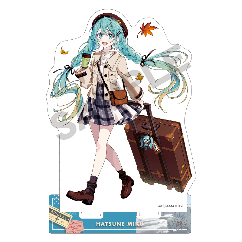 (PO) Hatsune Miku Acrylic Stand Blue Image_1