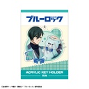 (PO) Blue Lock Acrylic Key Chain Itoshi Rin Teddy Bear Image_2