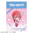 (PO) Blue Lock Acrylic Key Chain Chigiri Hyoma Teddy Bear Original Illustration Image_2