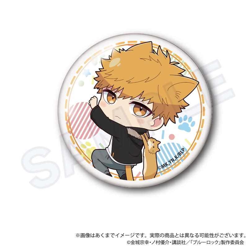 (PO) Blue Lock Trading Can Badge Hittsuki Nyan Ver. [BOX] Image_4