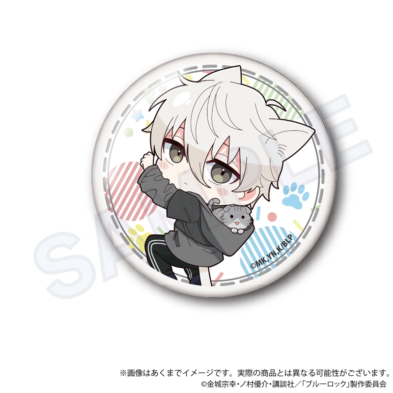 (PO) Blue Lock Trading Can Badge Hittsuki Nyan Ver. [BOX] Image_6