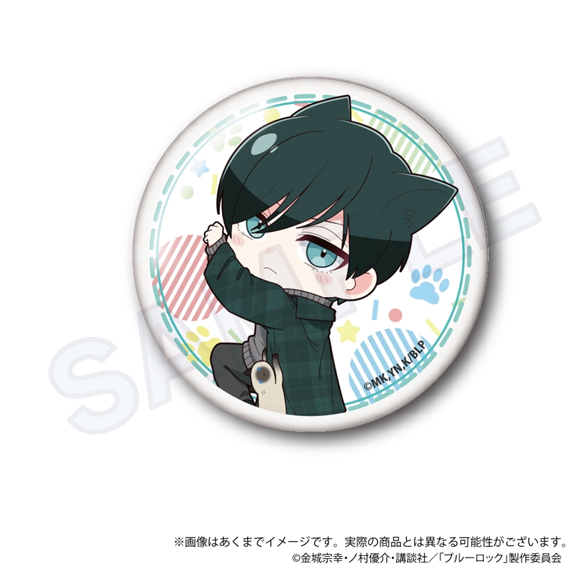 (PO) Blue Lock Trading Can Badge Hittsuki Nyan Ver. [BOX] Image_8