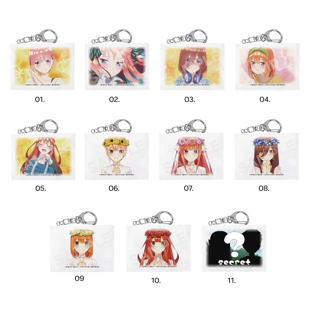 (PO) The Quintessential Quintuplets Miniature Canvas Key Chain 02 Vol. 2 [BOX] Image_1