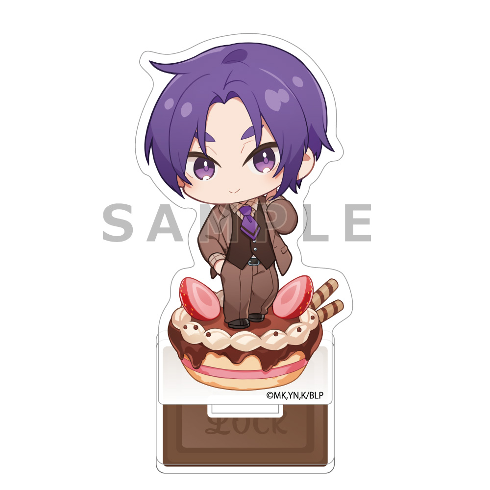 (PO) Blue Lock Acrylic Stand Mikage Reo / Chocolate Outfit Image_2