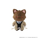 (PO) Bungo Stray Dogs withCAT Plush Key Chain with Eye Mask Dazai Osamu Image_1