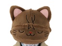 (PO) Bungo Stray Dogs withCAT Plush Key Chain with Eye Mask Dazai Osamu Image_2