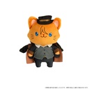 (PO) Bungo Stray Dogs withCAT Plush Key Chain with Eye Mask Nakahara Chuya Image_1