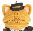 (PO) Bungo Stray Dogs withCAT Plush Key Chain with Eye Mask Nakahara Chuya Image_2