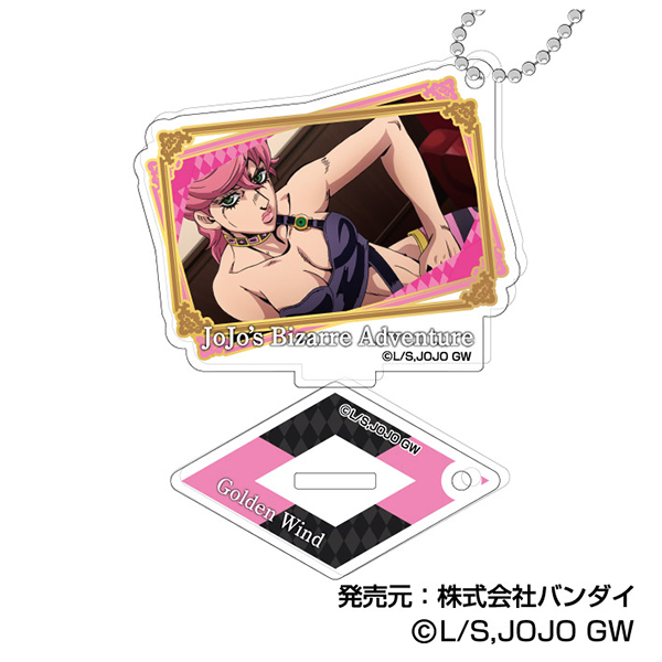 (PO) Photo Stand Acrylic Key Chain JoJo's Bizarre Adventure Golden Wind [BOX] Image_8