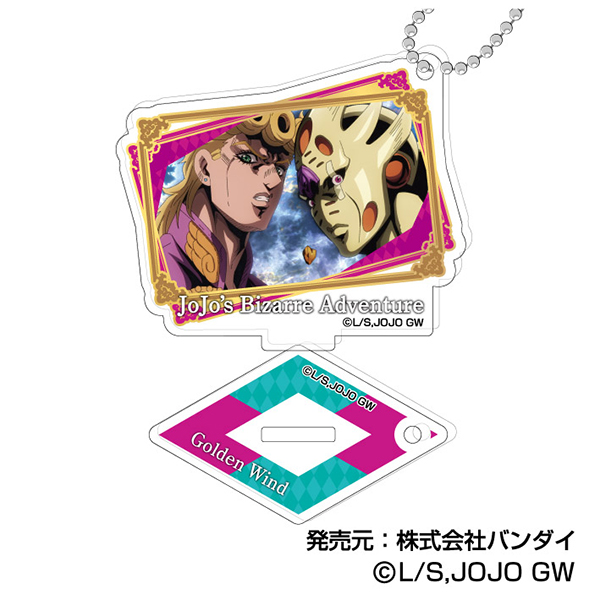 (PO) Photo Stand Acrylic Key Chain JoJo's Bizarre Adventure Golden Wind [BOX] Image_10