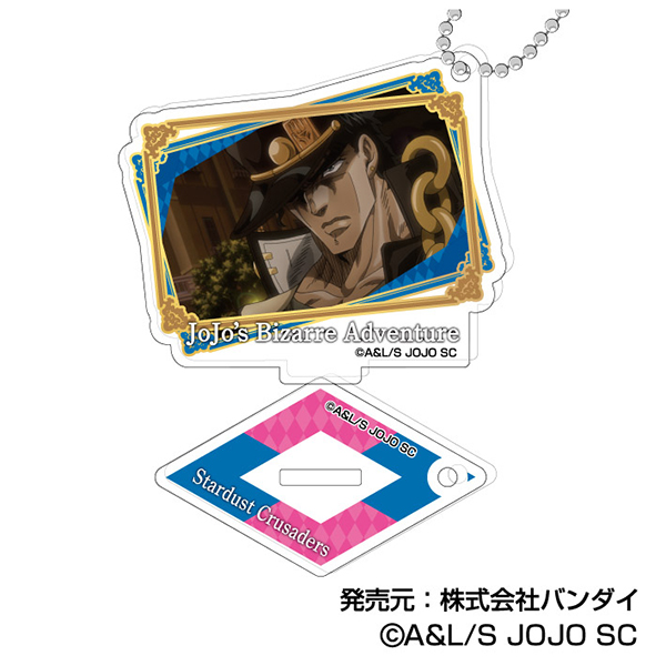 (PO) Photo Stand Acrylic Key Chain JoJo's Bizarre Adventure Stardust Crusaders [BOX] Image_2