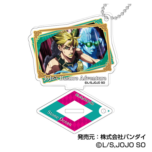 (PO) Photo Stand Acrylic Key Chain JoJo's Bizarre Adventure: Stone Ocean [BOX] Image_2