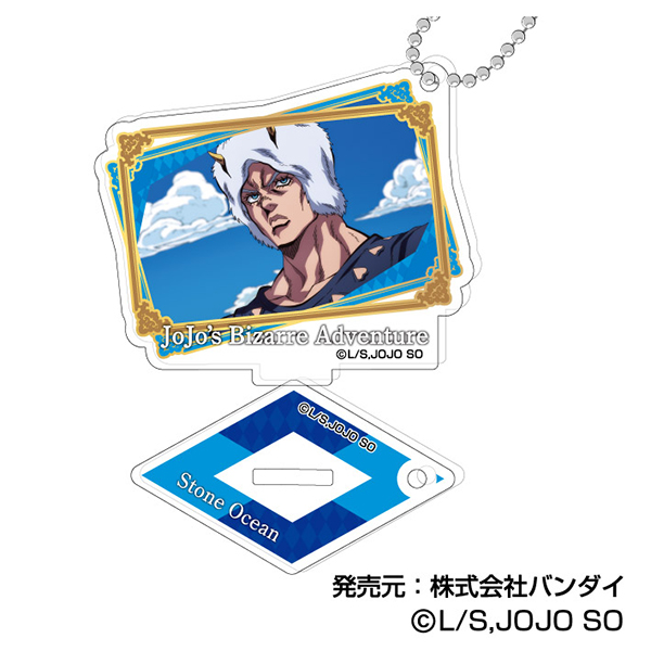 (PO) Photo Stand Acrylic Key Chain JoJo's Bizarre Adventure: Stone Ocean [BOX] Image_6