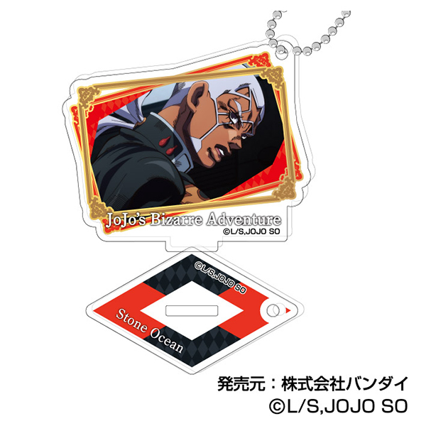 (PO) Photo Stand Acrylic Key Chain JoJo's Bizarre Adventure: Stone Ocean [BOX] Image_9
