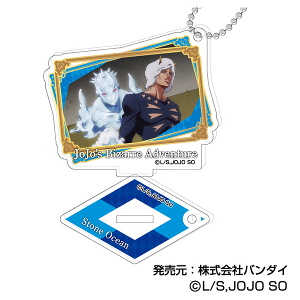 (PO) Photo Stand Acrylic Key Chain JoJo's Bizarre Adventure: Stone Ocean [BOX] Image_11