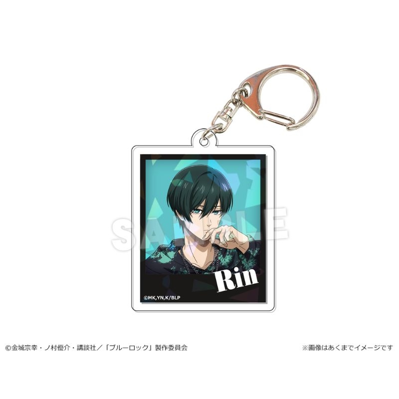 (PO) Blue Lock Hologram Acrylic Key Chain Ver. Subcul Fashion 06 Itoshi Rin Image_1