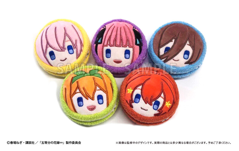 (PO) The Quintessential Quintuplets Specials Macaron Tapi-nui Plush [BOX] Image_2