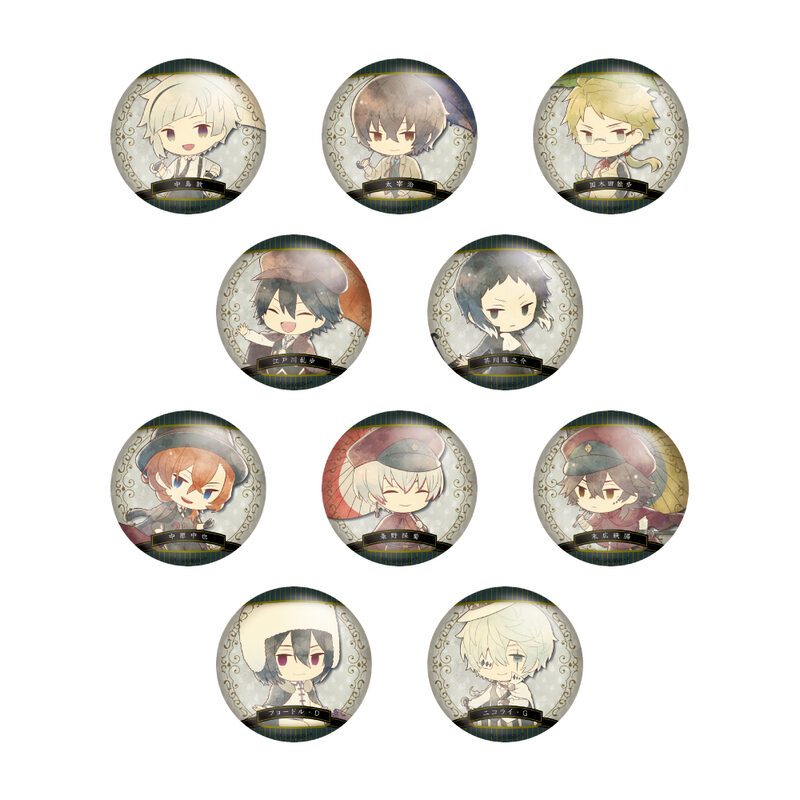 (PO) Bungo Stray Dogs Kasakko Metal Can Badge [BOX] Image_1
