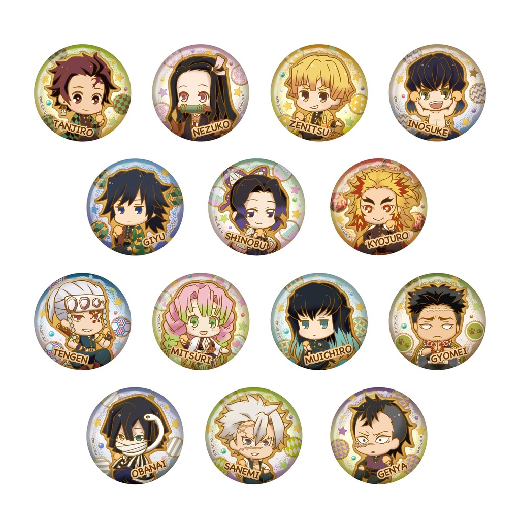 (PO) Demon Slayer: Kimetsu no Yaiba TojiColle Vol. 3 Cookie Can Badge (2) Image_2