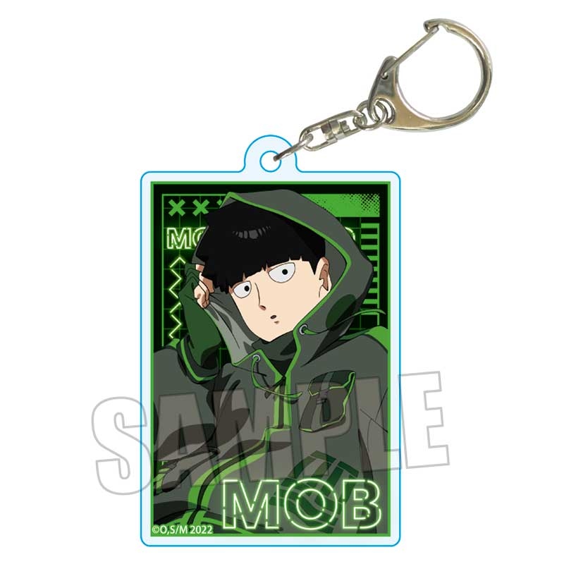 (PO) Trading Acrylic Key Chain Mob Psycho 100 III Cyberpunk Ver. [BOX] Image_2