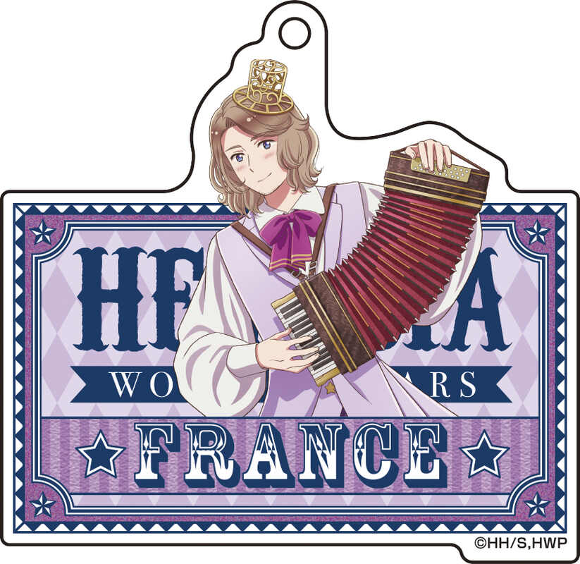 (PO) Hetalia World Stars Original Illustration Acrylic Key Chain Collection Circus Ver. [BOX] Image_7