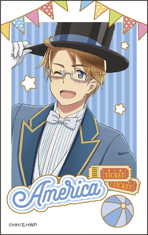 (PO) Hetalia World Stars Original Illustration Mini Photo Card Collection Circus Ver. [BOX] Image_5