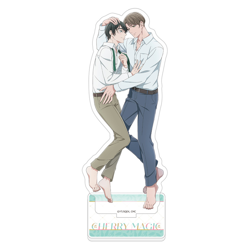 (PO) Cherry Magic! Thirty Years of Virginity Can Make You a Wizard?! Original Illustration Acrylic Stand (Adachi & Kurosawa) Image_1