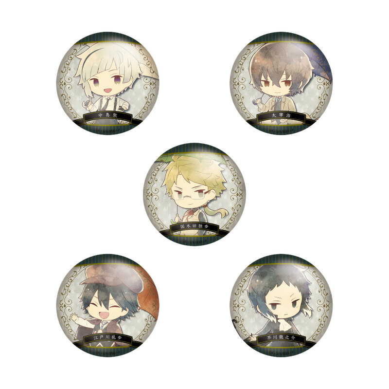 (PO) Bungo Stray Dogs Kasakko Metal Can Badge [BOX] Image_2