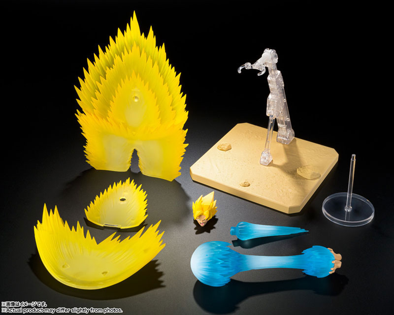 (PO) S.H.Figuarts Dragonball Z - Super Saiyan Effect Parts Set Instant Kamehameha Image_2