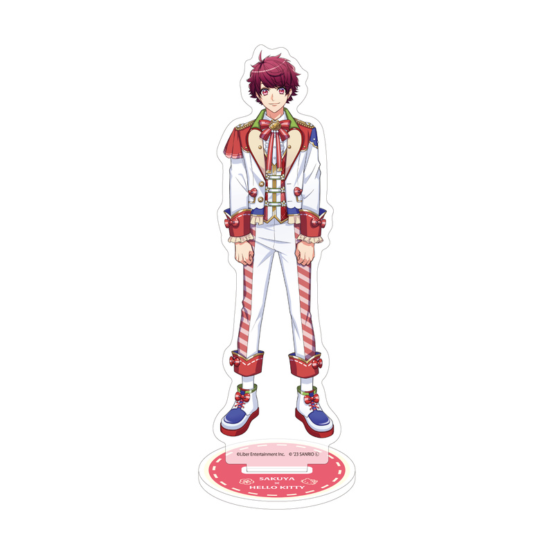 (PO) Acrylic Stand A3! x Sanrio Characters 13 Sakuma Sakuya x Hello Kitty (Official Illustration) Image_1