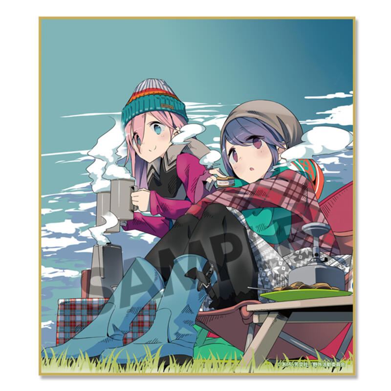 (PO) Yurucamp Trading Mini Shikishi Original Edition (Re-issue) [BOX] Image_2