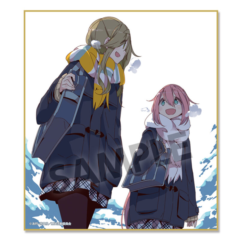 (PO) Yurucamp Trading Mini Shikishi Original Edition (Re-issue) [BOX] Image_8