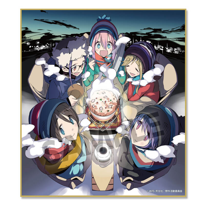 (PO) Yurucamp Trading Mini Shikishi Original Edition (Re-issue) [BOX] Image_11