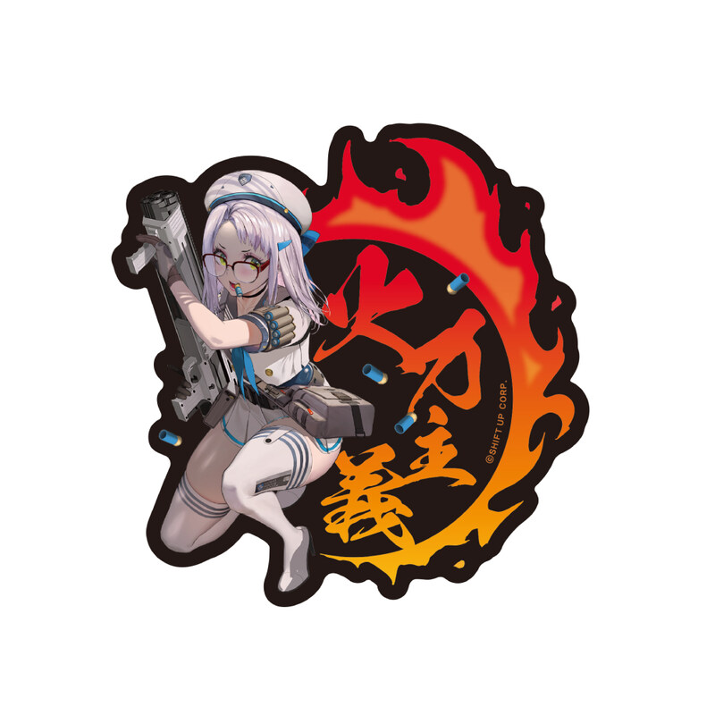 (PO) Goddess of Victory: Nikke Gun Girl Sticker Neon Image_1