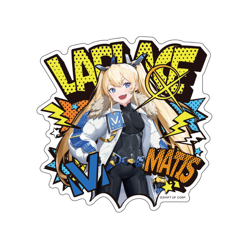 (PO) Goddess of Victory: Nikke Gun Girl Sticker Laplace Image_1