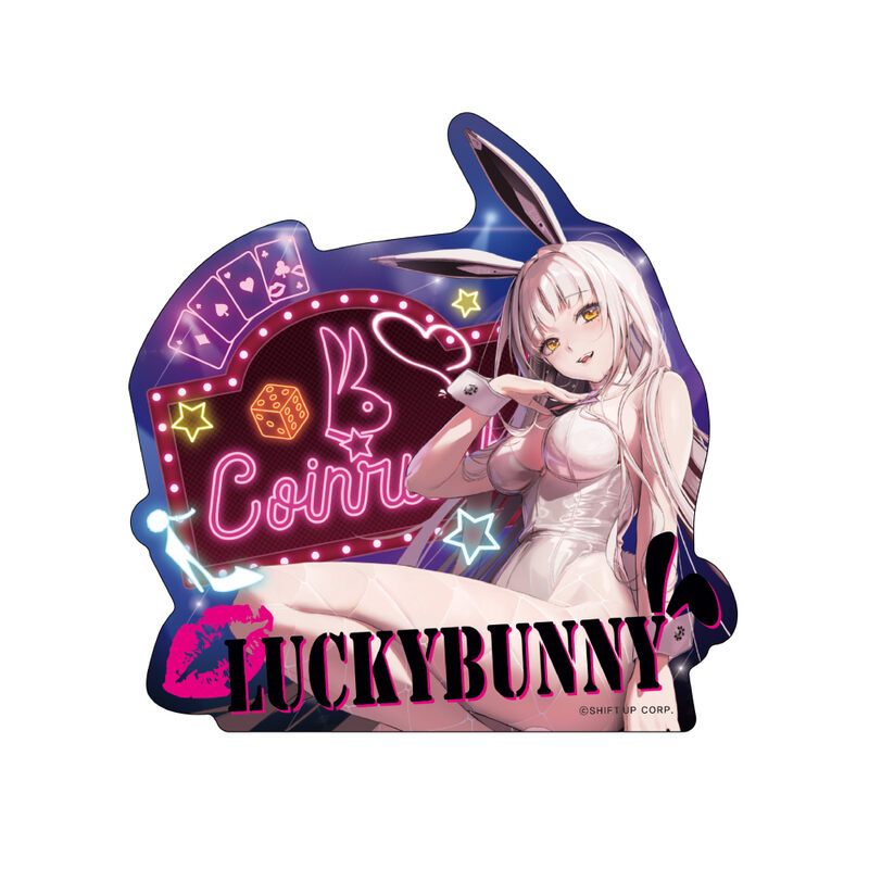 (PO) Goddess of Victory: Nikke Gun Girl Sticker Blanc Image_1