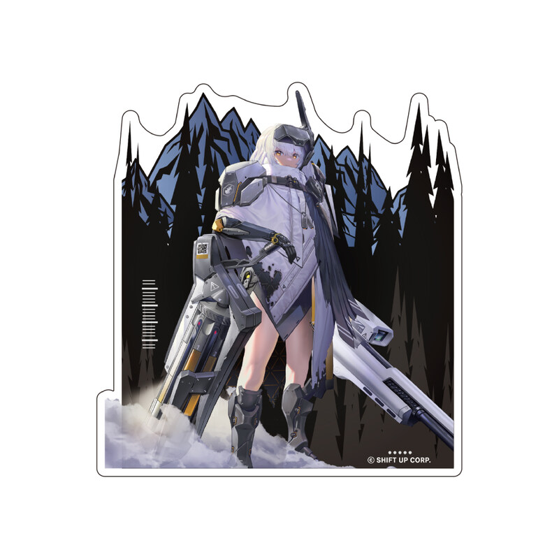 (PO) Goddess of Victory: Nikke Gun Girl Sticker Snow White Image_1