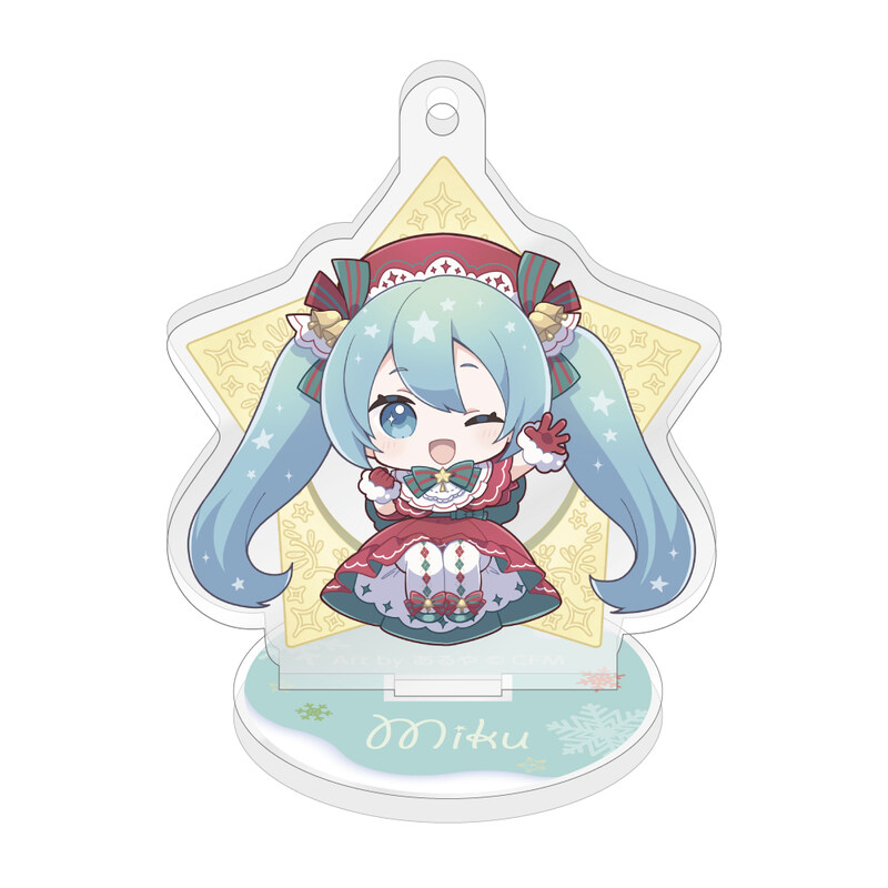 (PO) Hatsune Miku Xmas SHOP 2023 Trading Acrylic Stand Key Chain [BOX] Image_2