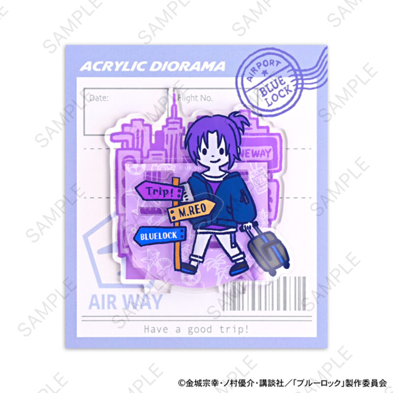 (PO) Blue Lock Bee's Knees Acrylic Diorama Mikage Reo Image_4