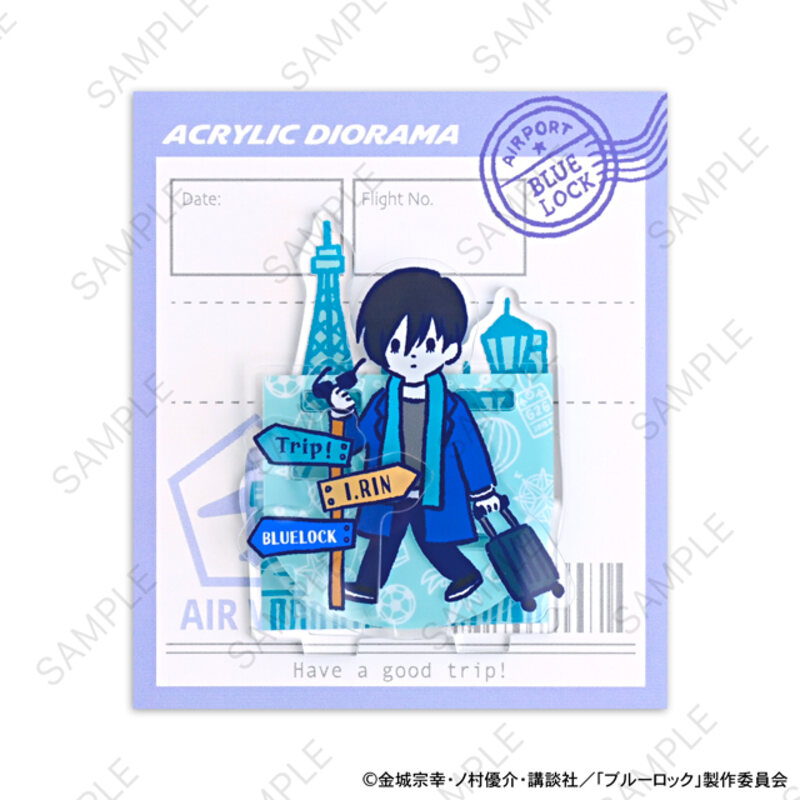 (PO) Blue Lock Bee's Knees Acrylic Diorama Itoshi Rin Image_4