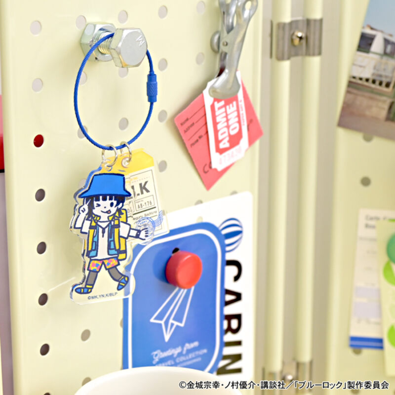 (PO) Blue Lock Bee's Knees Acrylic Key Chain Bachira Meguru Image_5