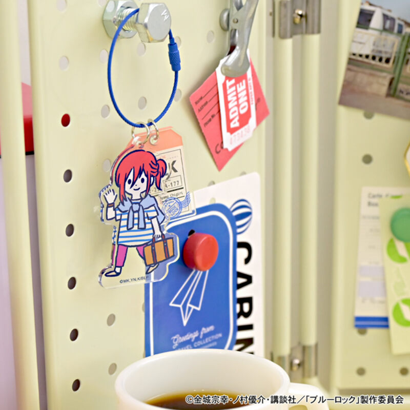 (PO) Blue Lock Bee's Knees Acrylic Key Chain Chigiri Hyoma Image_5