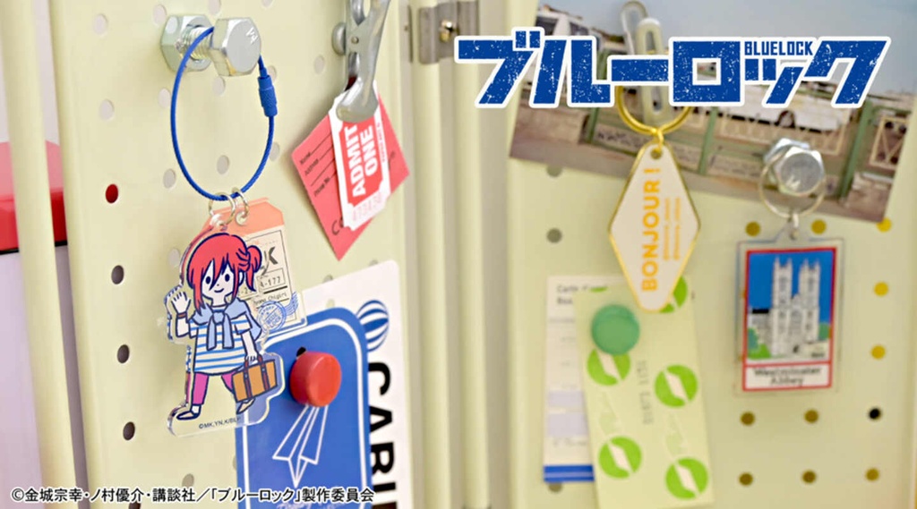 (PO) Blue Lock Bee's Knees Acrylic Key Chain Chigiri Hyoma Image_6