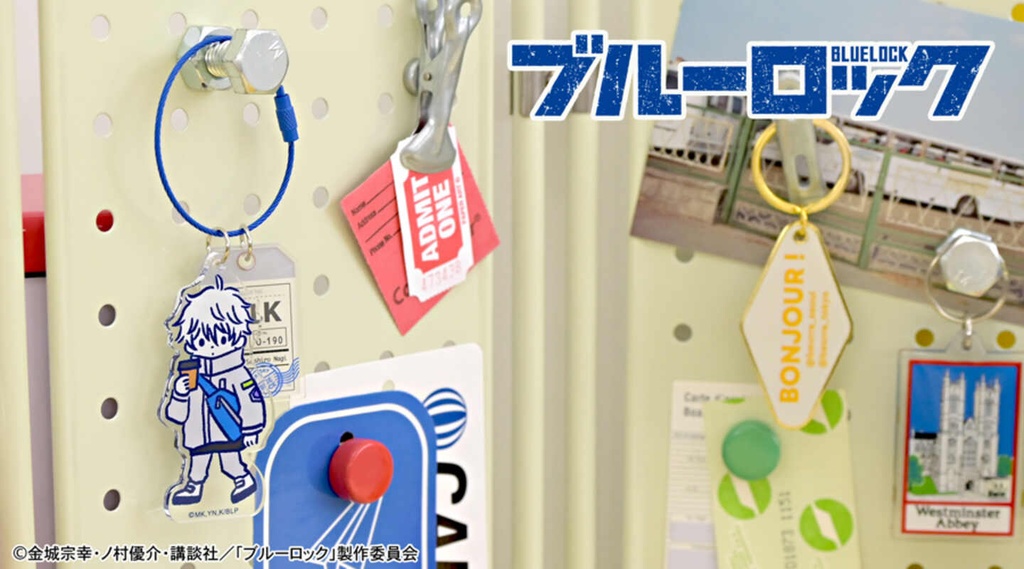 (PO) Blue Lock Bee's Knees Acrylic Key Chain Nagi Seishiro Image_6