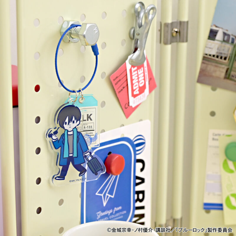 (PO) Blue Lock Bee's Knees Acrylic Key Chain Itoshi Rin Image_5