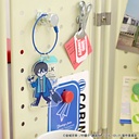 (PO) Blue Lock Bee's Knees Acrylic Key Chain Itoshi Rin Image_5